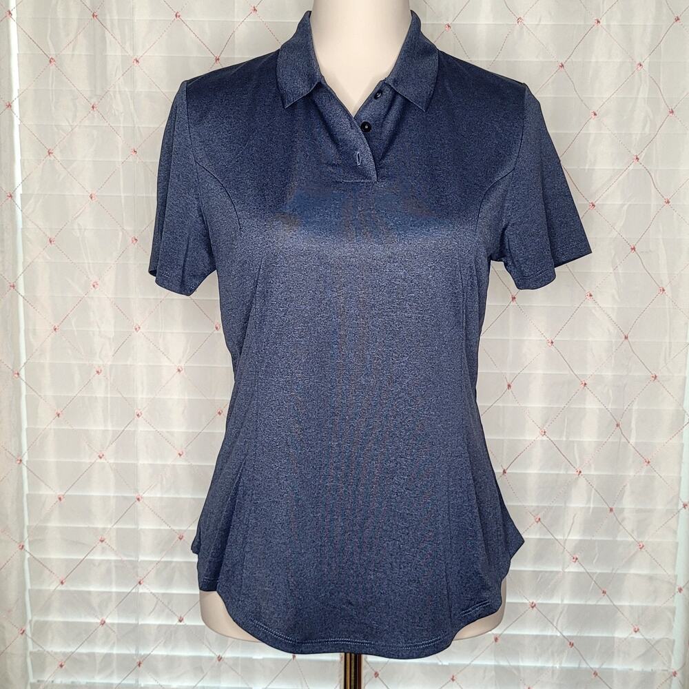 Callaway Navy Blue Short Sleeve Polo Top